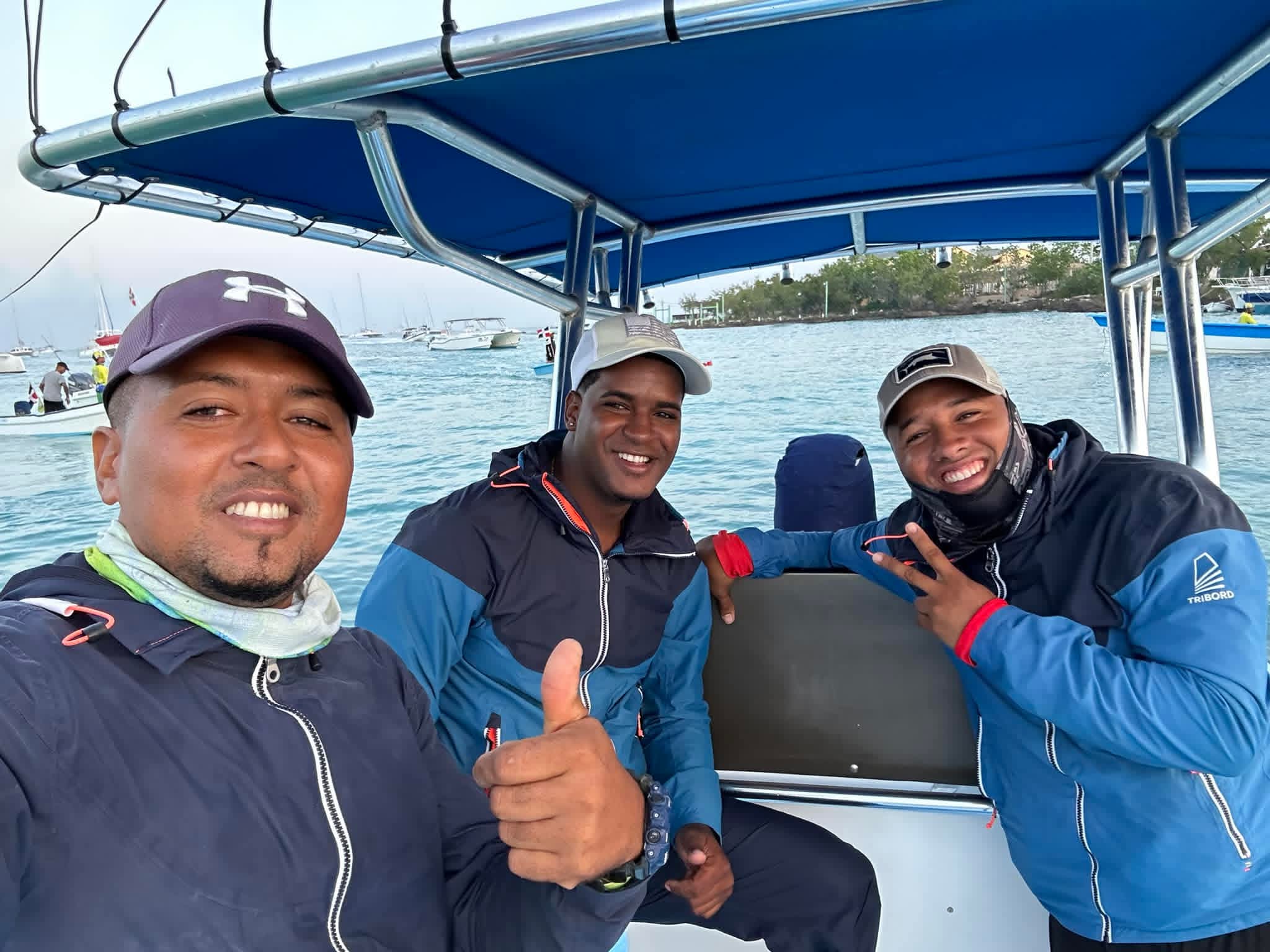 Out with the local fishermen