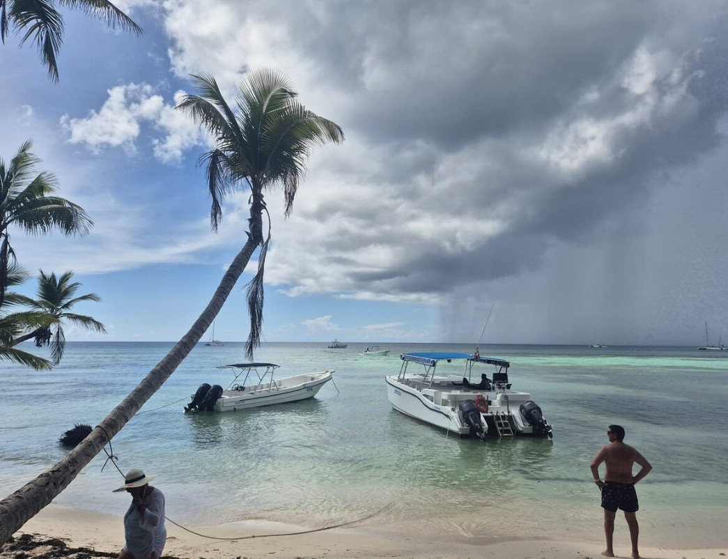 A beach day in Bayahibe